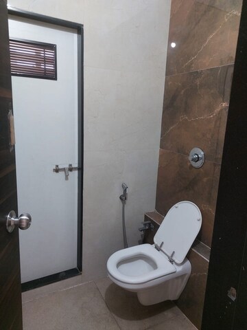 Bathroom in 3 BHK Apartment at Mahape – for Rent