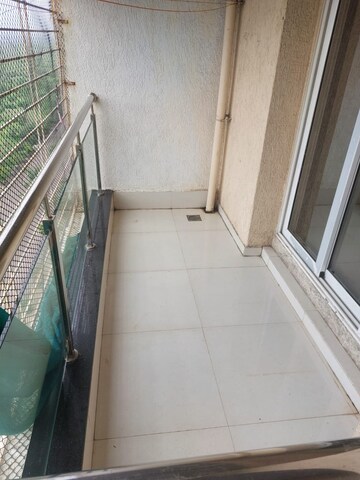 Balcony in 3 BHK Apartment at Mahape – for Rent