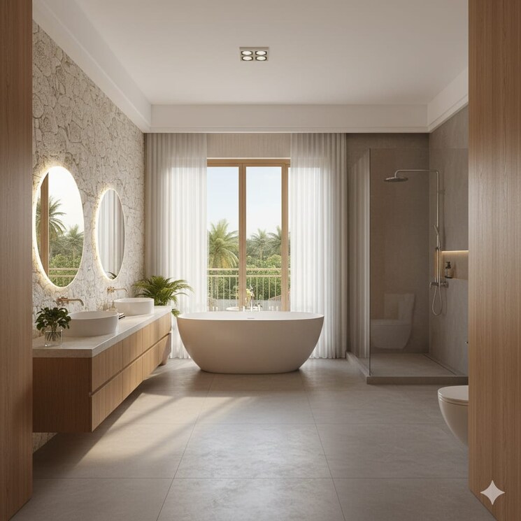 Bathroom, ashiana-amarah 3 Bedroom 1355 Sq.Ft. Apartment In Sector 93 Gurgaon 9359079