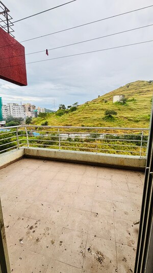Balcony in 3 BHK Apartment at Windows CHS, Sus – for Rent