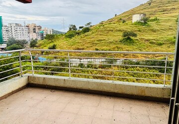 Balcony in 3 BHK Apartment at Windows CHS, Sus – for Rent