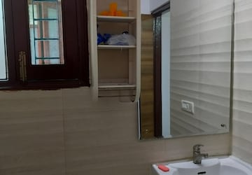 Bathroom in 2 BHK Apartment at Motia Citi Royal Business Park, Ambala Highway – for Rent