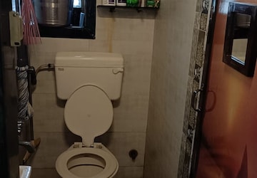 Bathroom in 1 BHK Apartment at Om Arcade Dadar West, Dadar West – for Rent