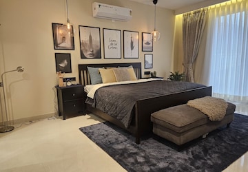 Living Room in 3 BHK Apartment at The Ananta Aspire, Utrathiya – for Sale