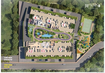 Master Plan in 3 BHK Apartment at Bhandari 31 Palma Drive, Wagholi – for Sale