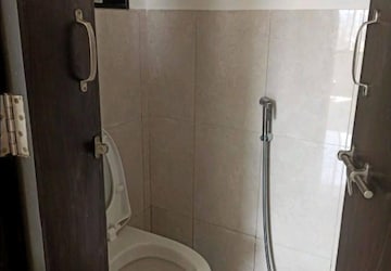 Bathroom in 1 BHK Apartment at Paranjape Schemes Abhiruchi Parisar, Dhayari – for Rent