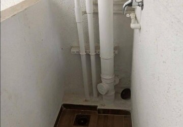 Bathroom in 1 BHK Apartment at Paranjape Schemes Abhiruchi Parisar, Dhayari – for Rent