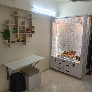 Living Room in 2 BHK Apartment at Lodha Amara, Kolshet Road – for Rent