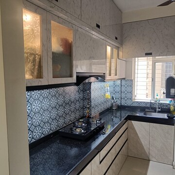 Kitchen in 2 BHK Apartment at Lodha Amara, Kolshet Road – for Rent