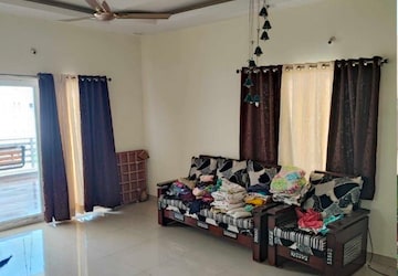 Living Room in 4 BHK Apartment at Aakriti CRR Lakeside Ville, Tellapur – for Rent