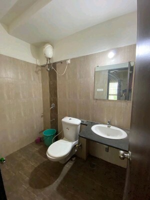 Bathroom in 2 BHK Apartment at The Chatterjee The Crown Greens, Hinjewadi – for Rent