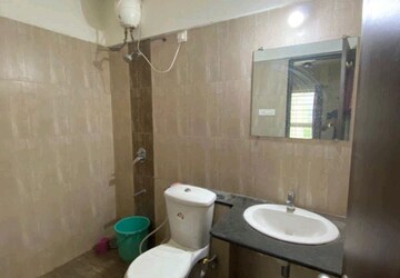 Bathroom in 2 BHK Apartment at The Chatterjee The Crown Greens, Hinjewadi – for Rent