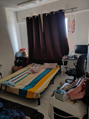 Living Room in 2 BHK Apartment at The Chatterjee The Crown Greens, Hinjewadi – for Rent