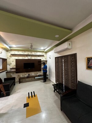 Living Room in 4 BHK Villa at Science City – for Rent