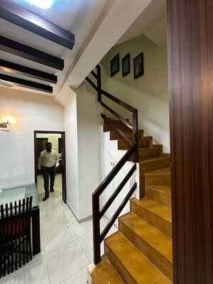 Staircase in 4 BHK Villa at Science City – for Rent