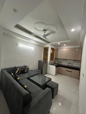 Living Room in 1 BHK Builder Floor at Saket – for Rent