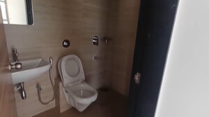 Bathroom in 4 BHK Apartment at Heritage Solitaire, Chembur – for Rent