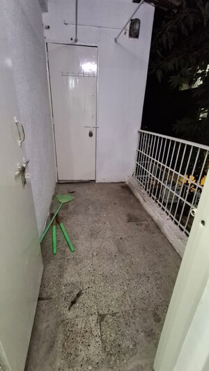 Balcony in 1 RK Apartment at Raikar Park Apartments, Anand Nagar – for Rent