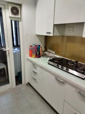 Kitchen in 2 BHK Apartment at Lodha Fiorenza, Goregaon East – for Rent