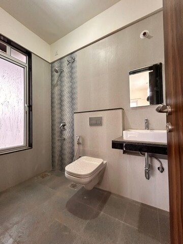 Bathroom in 1 BHK Apartment at Sheth Avante, Kanjurmarg West – for Rent