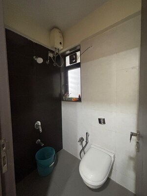 Bathroom in 3 BHK Apartment at Kings Paradise, Chembur – for Rent