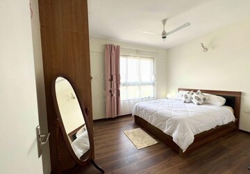 Bedroom in 3 BHK Apartment at Godrej Aqua, International Airport Road – for Rent