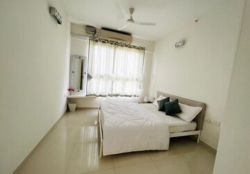 Living Room in 3 BHK Apartment at Godrej Aqua, International Airport Road – for Rent