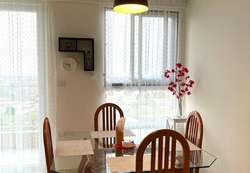 Kitchen in 3 BHK Apartment at Godrej Aqua, International Airport Road – for Rent