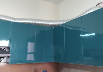 Kitchen in 2.5 BHK Apartment at UPAVP Ganga Yamuna And Hindon Enclave, Siddharth Vihar – for Rent