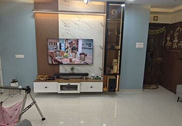 Living Room in 3 BHK Apartment at Kasturi Eon Homes, Hinjewadi – for Rent