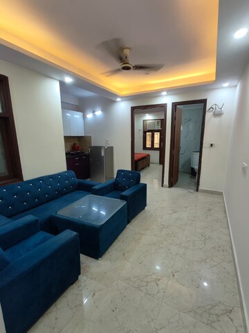 Living Room in 2 BHK Builder Floor at Saket – for Rent