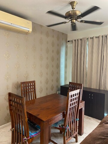 Dining area in 4 BHK Builder Floor at Auram Floor, South City 2 – for Rent