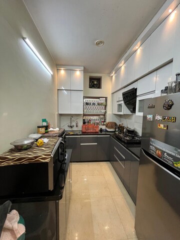 Kitchen in 2 BHK Apartment at Ramprastha Colony – for Sale