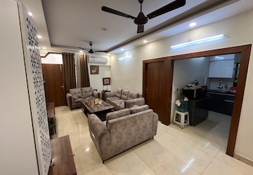 Living Room in 2 BHK Apartment at Ramprastha Colony – for Sale