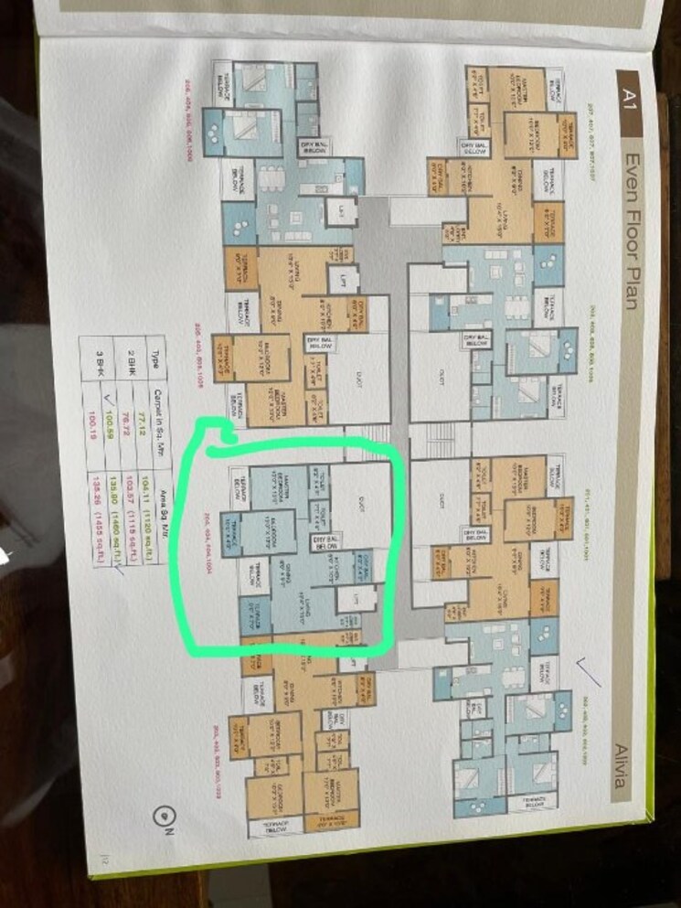 Master Plan, aditya-vivaaz 2 Bedroom 1115 Sq.Ft. Apartment In Ravet Pune 9360002