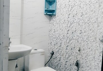 Bathroom in 2 BHK Builder Floor at Vasundhara Sector 1 – for Rent