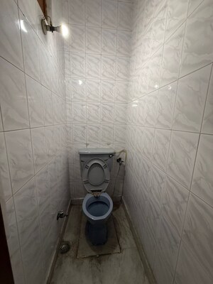 Bathroom in 3 BHK Builder Floor at Paschim Vihar – for Rent