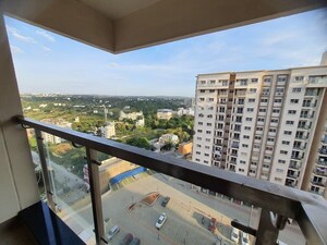 Balcony in 1 BHK Apartment at Godrej Nurture Electronic City, Electronic City Phase I – for Rent