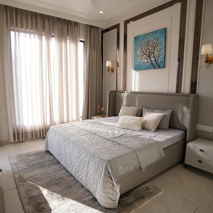 Bedroom, high ground 4 Bedroom 150 Sq.Yd. Villa In High Ground Zirakpur 9360084