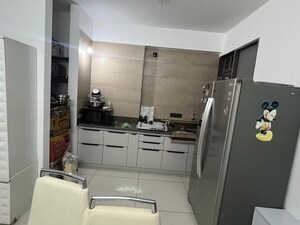 Kitchen in 2 BHK Penthouse at Vaishnodevi Circle – for Rent