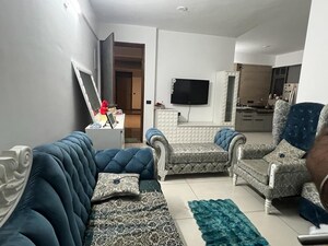 Hall in 2 BHK Penthouse at Vaishnodevi Circle – for Rent