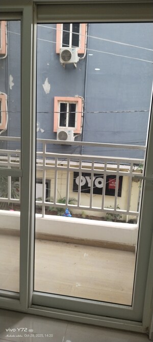 Balcony in 3 BHK Apartment at Pavani Laxmi Nivas, Madhapur – for Rent
