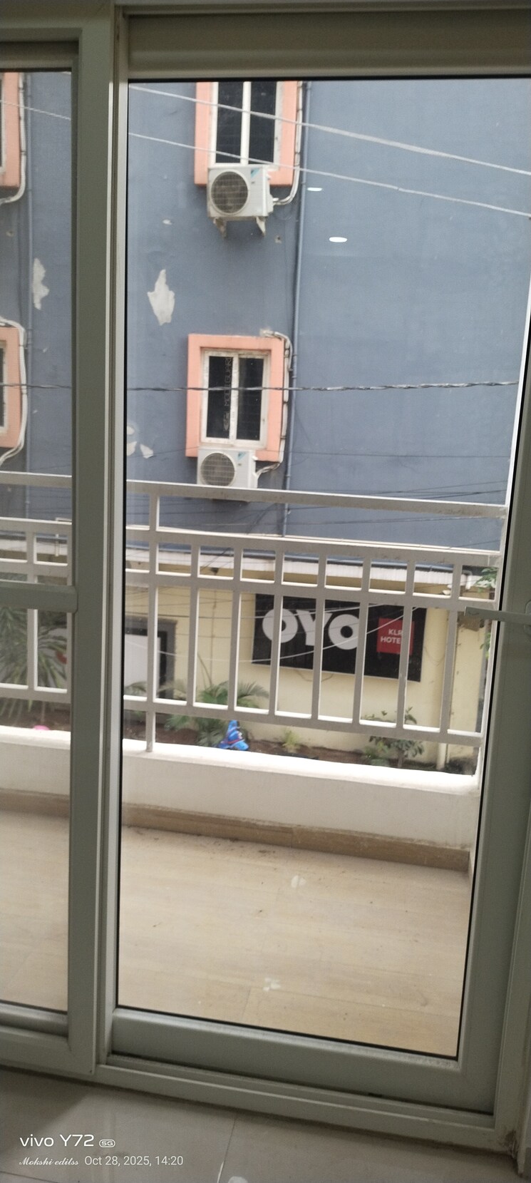 Balcony, pavani-laxmi-nivas 3 Bedroom 1901 Sq.Ft. Apartment In Madhapur Hyderabad 9360147