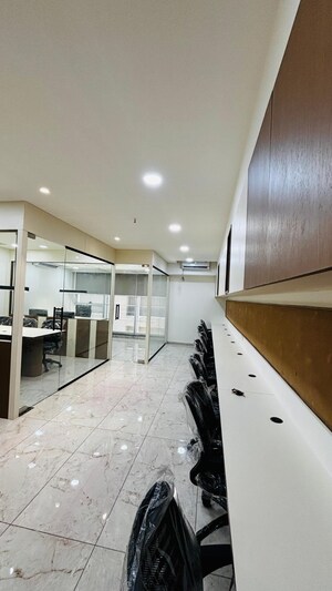 Team Area in  Office Space at Sankalp Square 3, Thaltej – for Rent