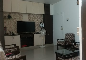 Living Room in 2 BHK Apartment at Silver Residency Bhusari Colony, Kothrud – for Rent