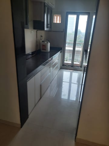 Kitchen in 3 BHK Apartment at Everest World Morning Glory CHS Ltd, Kolshet Road – for Rent