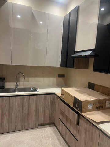 Kitchen in 3 BHK Builder Floor at East Of Kailash – for Sale