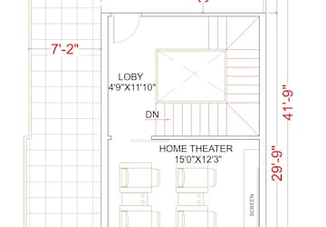 Floor Plan in 3 BHK Villa at Krishna Reddy Pet – for Sale