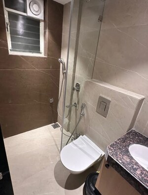 Bathroom in 1 RK Apartment at Goel Ganga Orchard, Mundhwa – for Sale