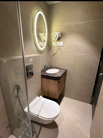Bathroom in 1 RK Apartment at Goel Ganga Orchard, Mundhwa – for Sale